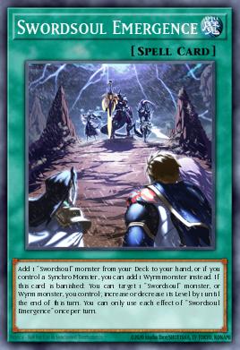 Swordsoul Emergence Yu-Gi-Oh card
