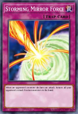 Storming Mirror Force Yu-Gi-Oh card