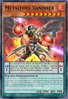 Metalfoes Vanisher Yu-Gi-Oh card