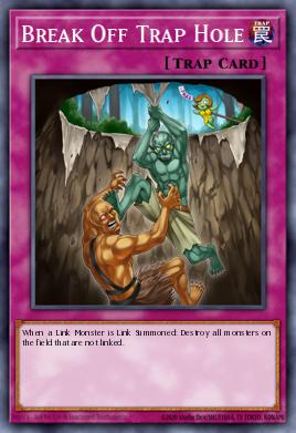 Break Off Trap Hole Yu-Gi-Oh card