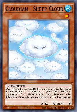 Cloudian - Sheep Cloud Yu-Gi-Oh card