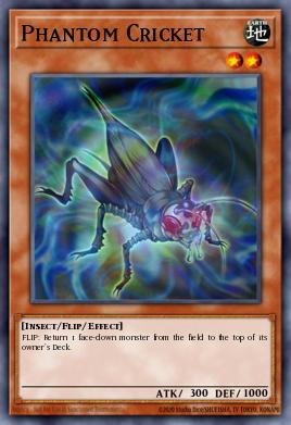 Phantom Cricket Yu-Gi-Oh card