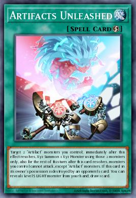Artifacts Unleashed Yu-Gi-Oh card