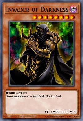 Invader of Darkness Yu-Gi-Oh card
