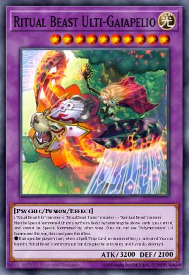 Ritual Beast Ulti-Gaiapelio Yu-Gi-Oh card