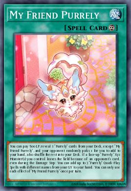 My Friend Purrely Yu-Gi-Oh card