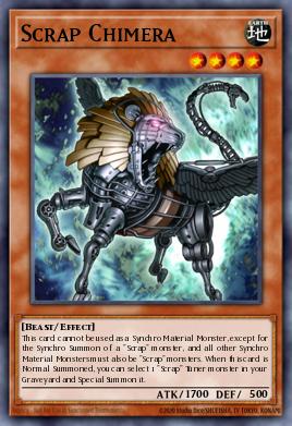 Scrap Chimera Yu-Gi-Oh card