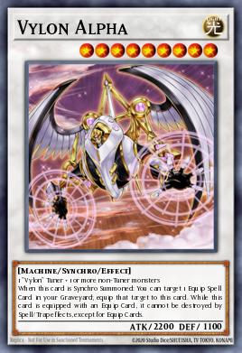 Vylon Alpha Yu-Gi-Oh card