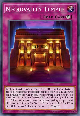 Necrovalley Temple Yu-Gi-Oh card
