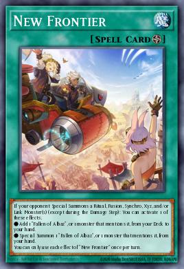New Frontier Yu-Gi-Oh card