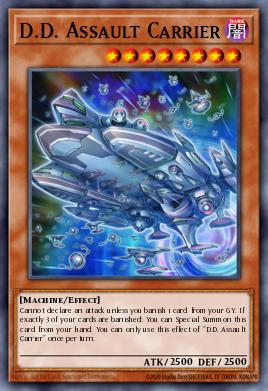 D.D. Assault Carrier Yu-Gi-Oh card