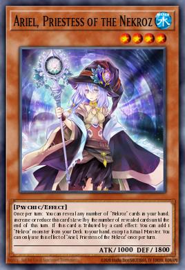 Ariel, Priestess of the Nekroz Yu-Gi-Oh card