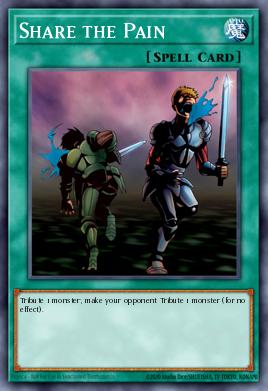 Share the Pain Yu-Gi-Oh card
