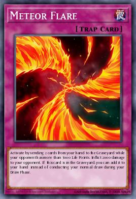Meteor Flare Yu-Gi-Oh card