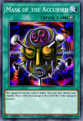 Mask of the Accursed Yu-Gi-Oh card