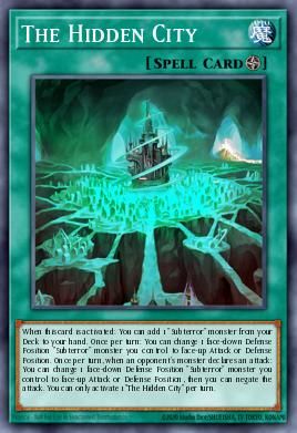 The Hidden City Yu-Gi-Oh card