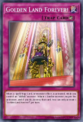 Golden Land Forever! Yu-Gi-Oh card