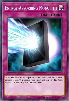 Energy-Absorbing Monolith Yu-Gi-Oh card