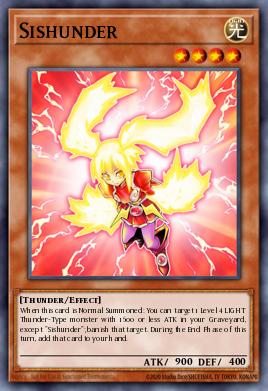 Sishunder Yu-Gi-Oh card