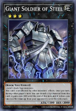 Giant Soldier of Steel Yu-Gi-Oh card