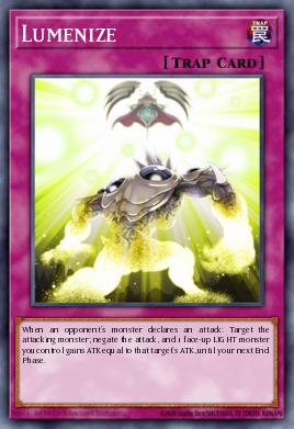 Lumenize Yu-Gi-Oh card