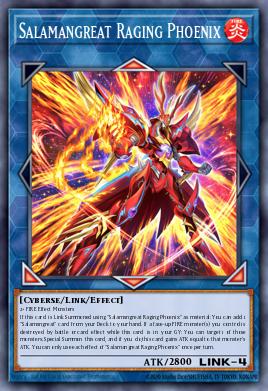 Salamangreat Raging Phoenix Yu-Gi-Oh card