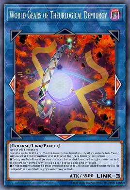 World Gears of Theurlogical Demiurgy Yu-Gi-Oh card