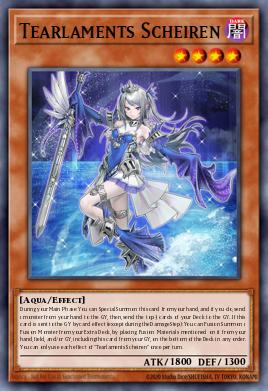 Tearlaments Scheiren Yu-Gi-Oh card