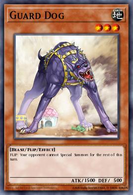 Guard Dog Yu-Gi-Oh card