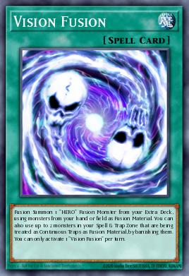 Vision Fusion Yu-Gi-Oh card