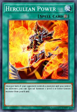 Herculean Power Yu-Gi-Oh card