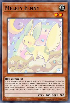 Melffy Fenny Yu-Gi-Oh card