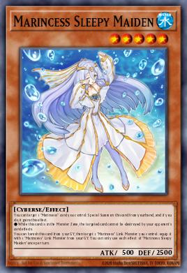 Marincess Sleepy Maiden Yu-Gi-Oh card