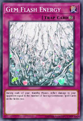Gem Flash Energy Yu-Gi-Oh card
