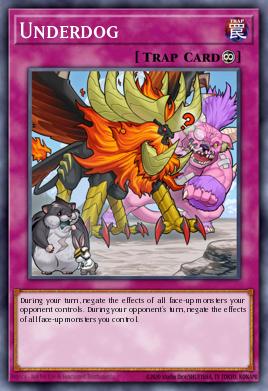 Underdog Yu-Gi-Oh card