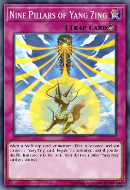Nine Pillars of Yang Zing Yu-Gi-Oh card