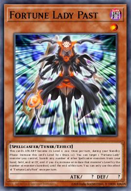 Fortune Lady Past Yu-Gi-Oh card