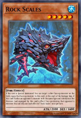 Rock Scales Yu-Gi-Oh card