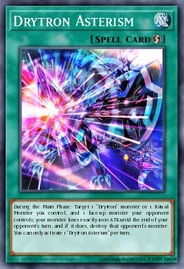 Drytron Asterism Yu-Gi-Oh card