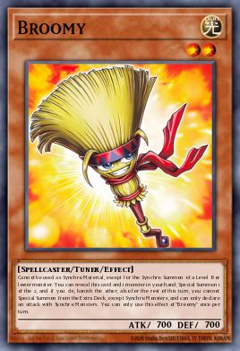Broomy Yu-Gi-Oh card