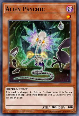 Alien Psychic Yu-Gi-Oh card