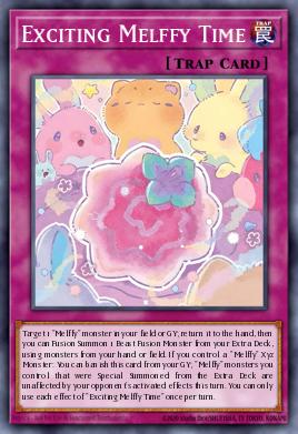 Exciting Melffy Time Yu-Gi-Oh card