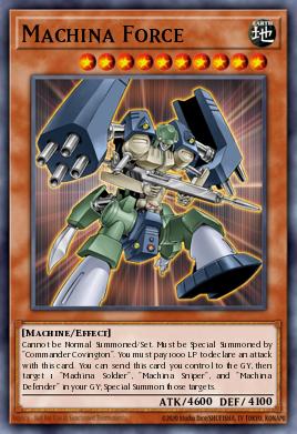 Machina Force Yu-Gi-Oh card