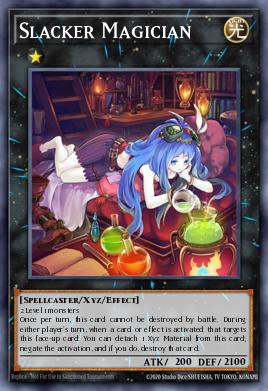 Slacker Magician Yu-Gi-Oh card