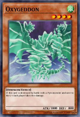 Oxygeddon Yu-Gi-Oh card