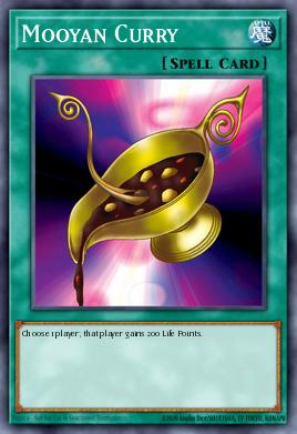Mooyan Curry Yu-Gi-Oh card
