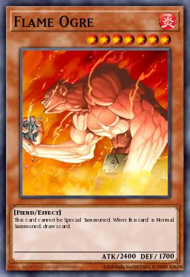 Flame Ogre Yu-Gi-Oh card