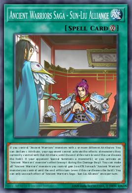 Ancient Warriors Saga - Sun-Liu Alliance Yu-Gi-Oh card