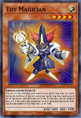 Toy Magician Yu-Gi-Oh card