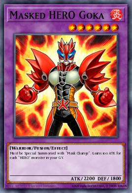 Masked HERO Goka Yu-Gi-Oh card